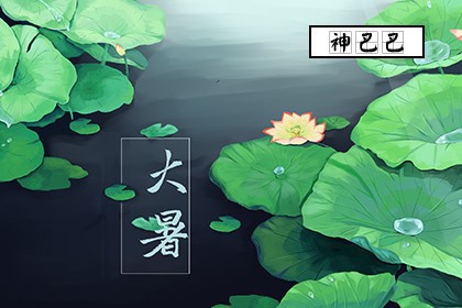 二十四节气大暑_大暑节气的由来和风俗_神巴巴测试网